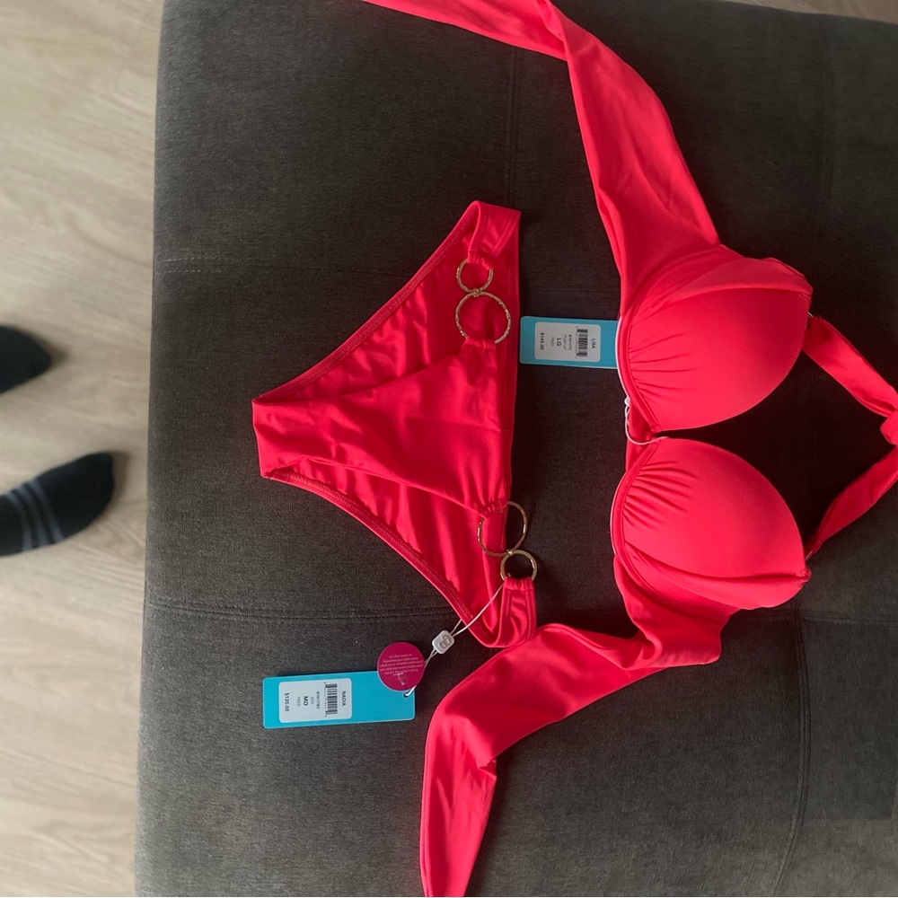 Beach Bunny Pink Bikini Set